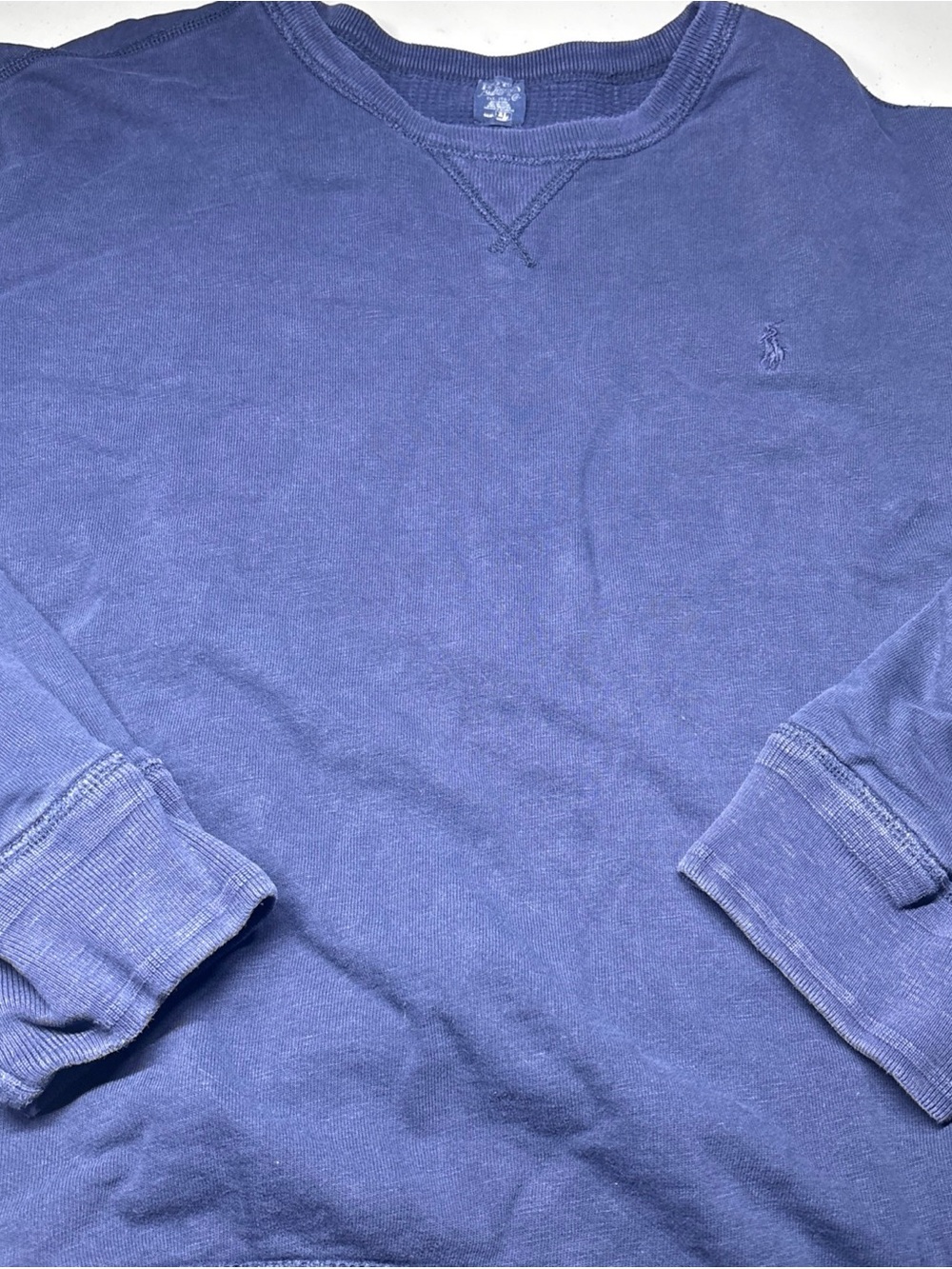 VTG Polo Ralph Lauren Sportsman Outfitters PRL&CO Navy Blue sweatshirt XL